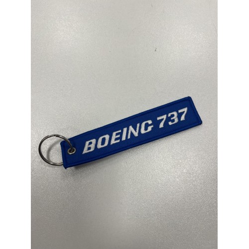 Portachiavi Boeing 737 Blu