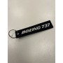 Portachiavi Boeing 737 Nero