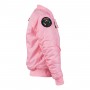 Bomber Bambino/a Blu MA-I Flight Jacket Rosa