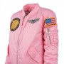 Kids MA-I Flight Jacket - Pink