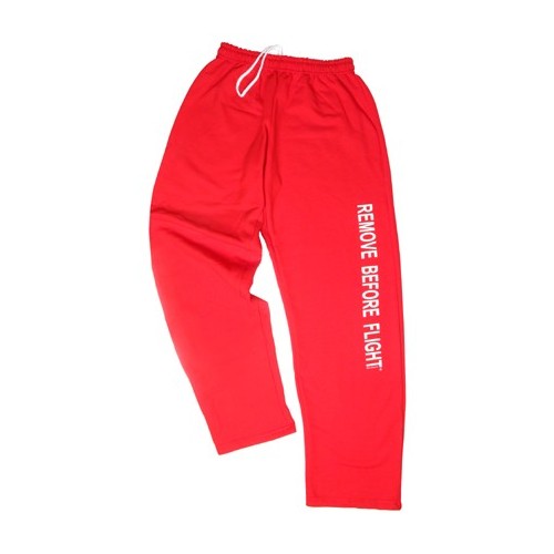 Pantalone tuta da ginnastica REMOVE BEFORE FLIGHT - tg. XL
