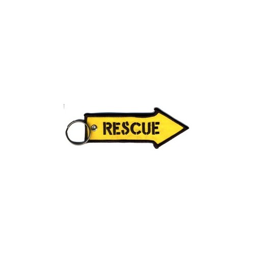 Portachiavi tessuto RESCUE