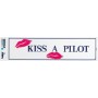 Adesivo "KISS A PILOT"