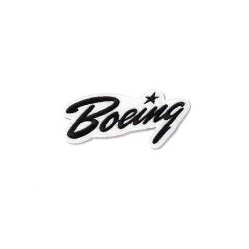 Boeing Script Heritage Patch