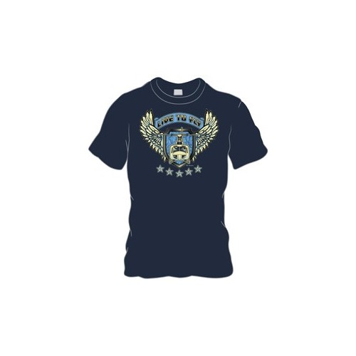 Live to fly Helicopter T-shirt