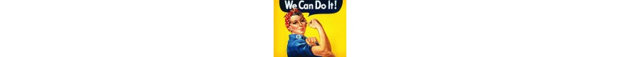 We can do it! Rosie the riveter